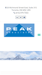 Mobile Screenshot of peakassociates.com